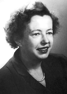 Headshot of Maria Goeppert Mayer